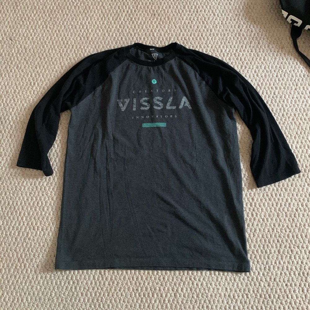VISSLA 3/4 sleeve T